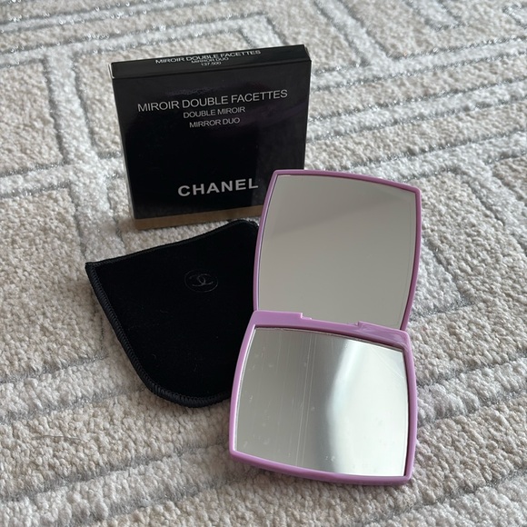 Brand New Chanel Double Facettes Mirror. Lavender - Picture 2 of 3